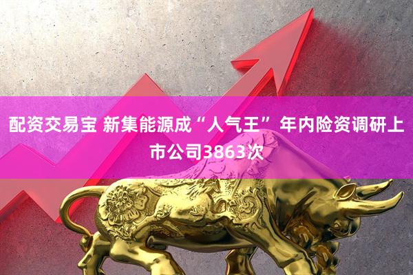 配资交易宝 新集能源成“人气王” 年内险资调研上市公司3863次