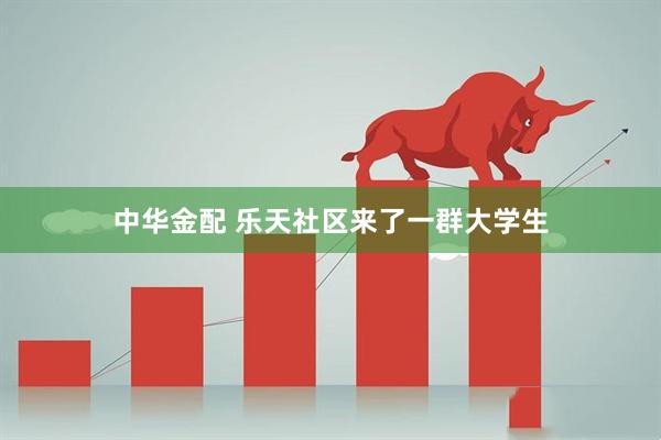 中华金配 乐天社区来了一群大学生