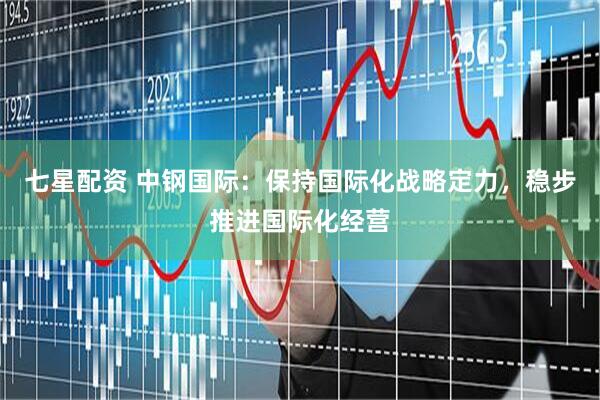 七星配资 中钢国际：保持国际化战略定力，稳步推进国际化经营